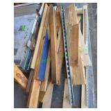 Lot of Scrap Wood & Metal