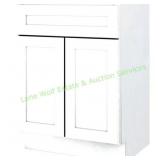 Seasons Sunco White Shaker Sink Base Cabinet