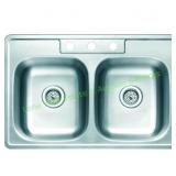 Seasons Aspen 33" Top Mount Kitchen Sink