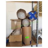 (8) Boxes of Glass Globes