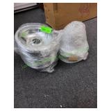 (23) Stove Inserts w/ (3) Glass Globes