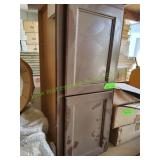 30x12x19.5 Brown 2-Door Cabinet