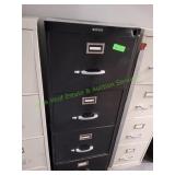 52" Anderson Hicky Metal 4-Drawer File Cabinet
