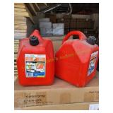 (2) 5-Gallon Ameri-Can Gas Cans