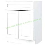 Seasons Sunco White Shaker Sink Base Cabinet