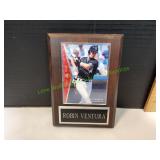1995 Upper Deck Robin Ventura Trading Card Plaque 1995 Upper Deck Robin Ventura Trading Card Plaque