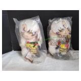 (2) Inu Yasha Sesshoumaru Plushies (2) Inu Yasha Sesshoumaru Plushies
