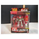 Mobile Suit Gundam RGM-79 GM & Launch  Figure Mobile Suit Gundam RGM-79 GM & Launch  Figure