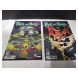 (2) Rick and Morty Comics (2) Rick and Morty Comics