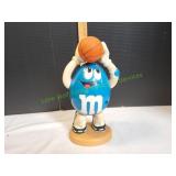 Vtg Blue M&M Basketball Candy Dispenser Vtg Blue M&M Basketball Candy Dispenser
