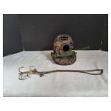 Decorative Deep Sea Diving Helmet w/ Hooks Decorative Deep Sea Diving Helmet w/ Hooks