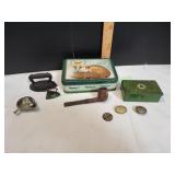 Fox Tin w/ Pipe & More Fox Tin w/ Pipe & More