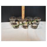 (7) Vtg Pennsylvania Railroad Rock Glasses (7) Vtg Pennsylvania Railroad Rock Glasses