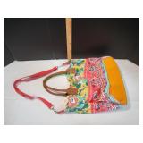 Multi-Colored Travelling Tote Bag Multi-Colored Travelling Tote Bag