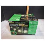 Sunforce Solar String Lights, 18 LED Bulbs 36ft Sunforce Solar String Lights, 18 LED Bulbs 36ft