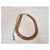 Bright Orange Necklace Bright Orange Necklace