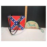 Handbag w/ Beach Please Clutch Handbag w/ Beach Please Clutch