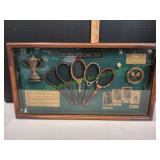 The History of the Tennis Racket Shadow Box The History of the Tennis Racket Shadow Box