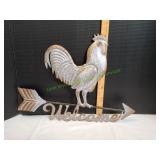 Metal Farmhouse Welcome D�cor Metal Farmhouse Welcome D�cor
