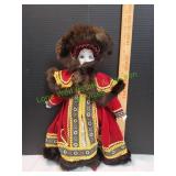 20" Russian Porcelain Doll, Traditional Folk 20" Russian Porcelain Doll, Traditional Folk