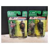 (2) GI Joe Valor vs Venom Figures