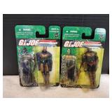 (2) GI Joe Valor vs Venom Figures