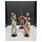 Michonne w/ Pet Walkers Action Figures