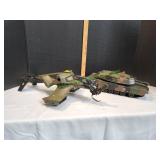 Unimax Military Tank & GI Joe Dragonhawk Air Ship