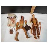 Johnny West & Geronimo Figures