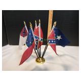 Civil War Mini Flag Set
