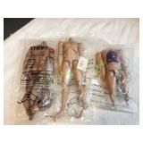 (3) 1/6 Scale Action Figures
