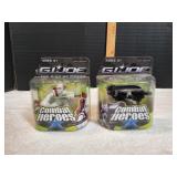 (2) GI Joe Combat Heroes Action Figures