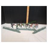 Union & Confederate Playsets w/ Fence & More