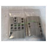 (2) 12pk Faux Cinder Blocks for 1/6 Action