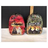 (2) GI Joe The Rise of the Cobra Metal Tins