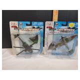 (2)Maisto Fresh Metal Tailwinds Planes
