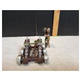 Papo Red Catapult w/ Soldier