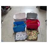 Lot of Soft Sided Storage Totes & More