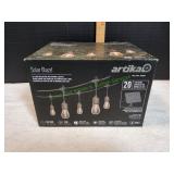 Artika Solar Blaze 20-LED Bulb Solar String Lights