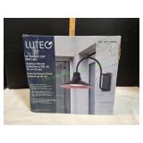 Lutec 12" Outdoor LED Wall Light