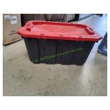Husky 25-Gallon Latch & Stack Tote w/ Lid