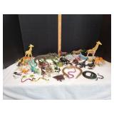 Lot of Toy Animals & More