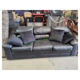 Black Leather Couch