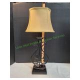 31" Metal Lamp w/ Shade