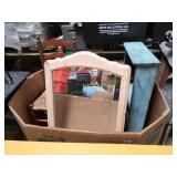 Furniture Pallet~Shelf, Chair, Trunk, Mirror More