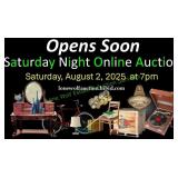 CHECK OUT OUR SATURDAY NIGHT ONLINE AUCTION