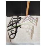Lot of Decorative Shelving Brackets