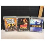 (3) PlayStation 3 Video Games