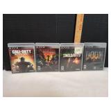 (4) PlayStation 3 Video Games