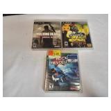 (3) PlayStation 3 Video Games